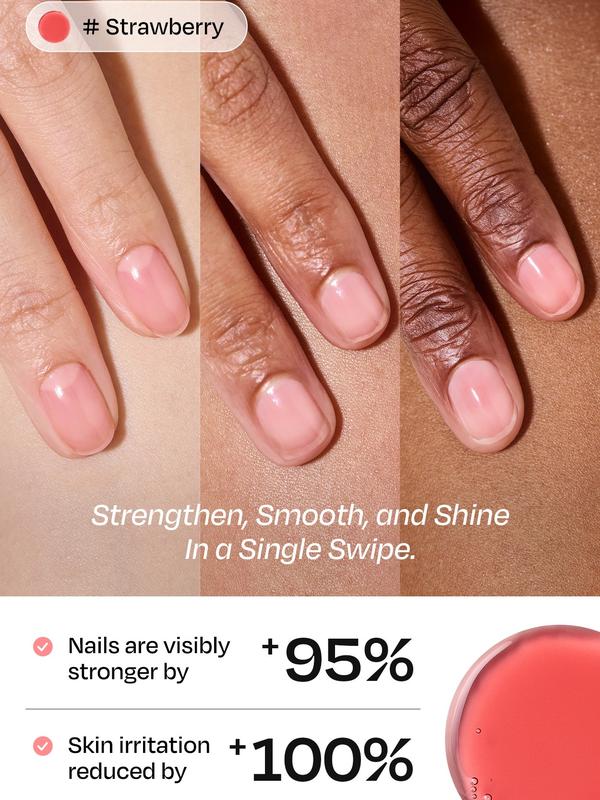 Tinted Nail Concealer & Strengthener — Water Line