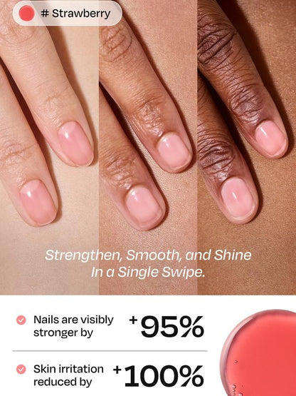 Tinted Nail Concealer & Strengthener — Water Line