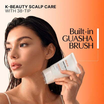 Built-In Guasha Brush Scalp Treatment Duo | Clarify & Grow Set