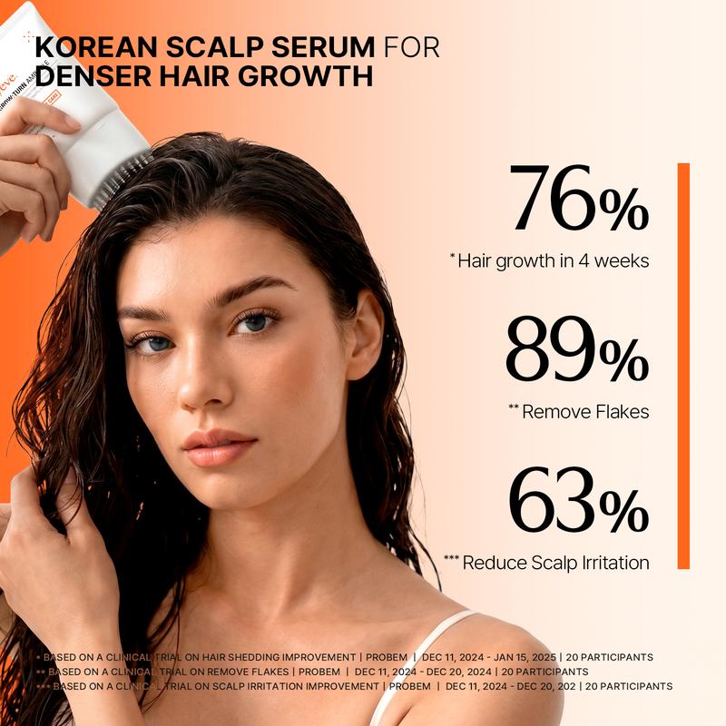 Built-In Guasha Brush Scalp Treatment Duo | Clarify & Grow Set
