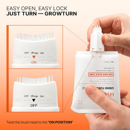 Built-In Guasha Brush Scalp Treatment Duo | Clarify & Grow Set