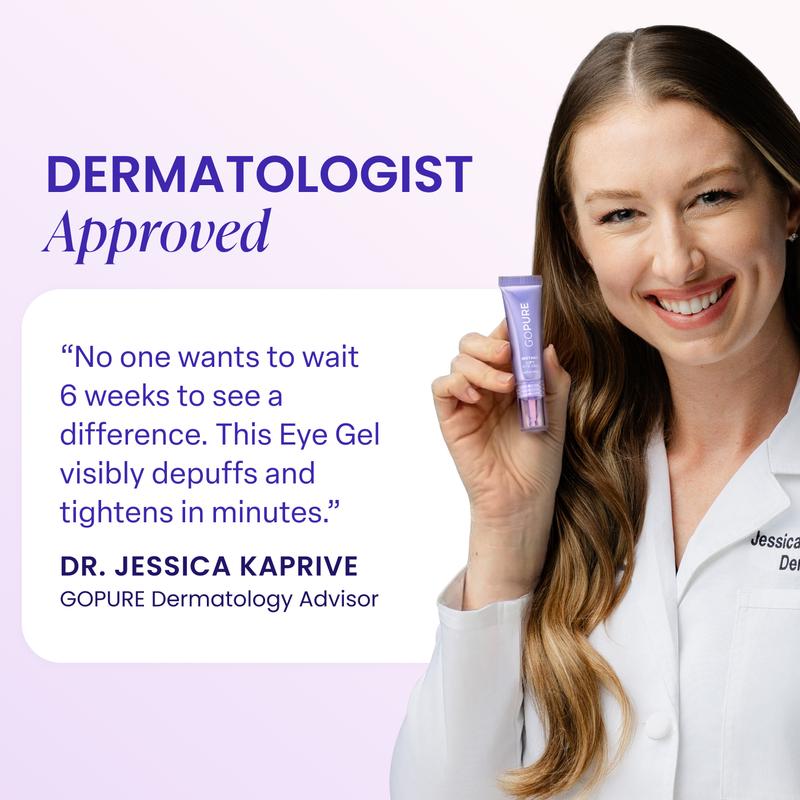 Biotech Collagen Targeting: Engineered with advanced clinical bio-actives to intensely support and rebuild the delicate under-eye supportive matrix.