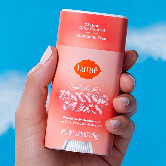 OB/GYN-Developed Whole-Body Deodorant Stick: 72-Hour Aluminum-Free Odor Block (Summer Peach)