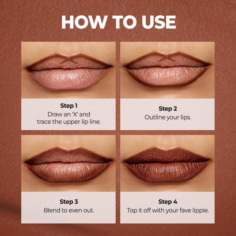 Easy Glide Lip Liner — Creamy, Blendable Color with Smooth Application