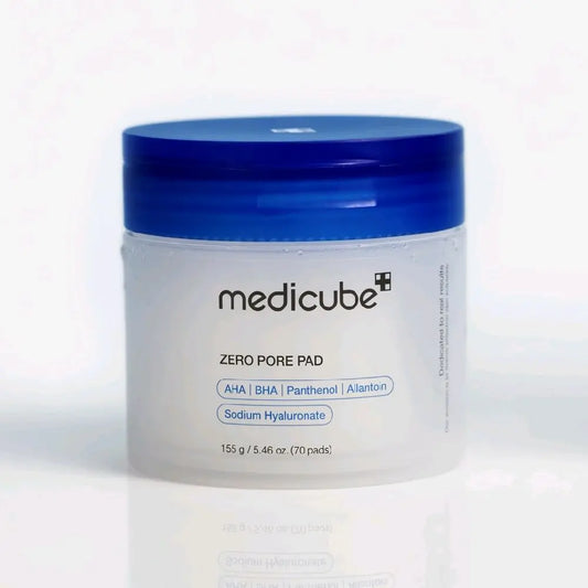 Medicube Zero Pore Pad 70s – 4.5% AHA BHA Exfoliating & Pore Care Toner Pads