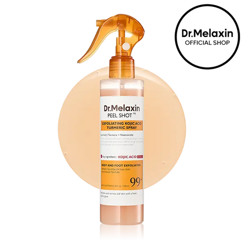 Kojic Acid &amp; Turmeric KP Bump Eraser Body Peeling Spray – Exfoliating Treatment for Smooth, Even Skin