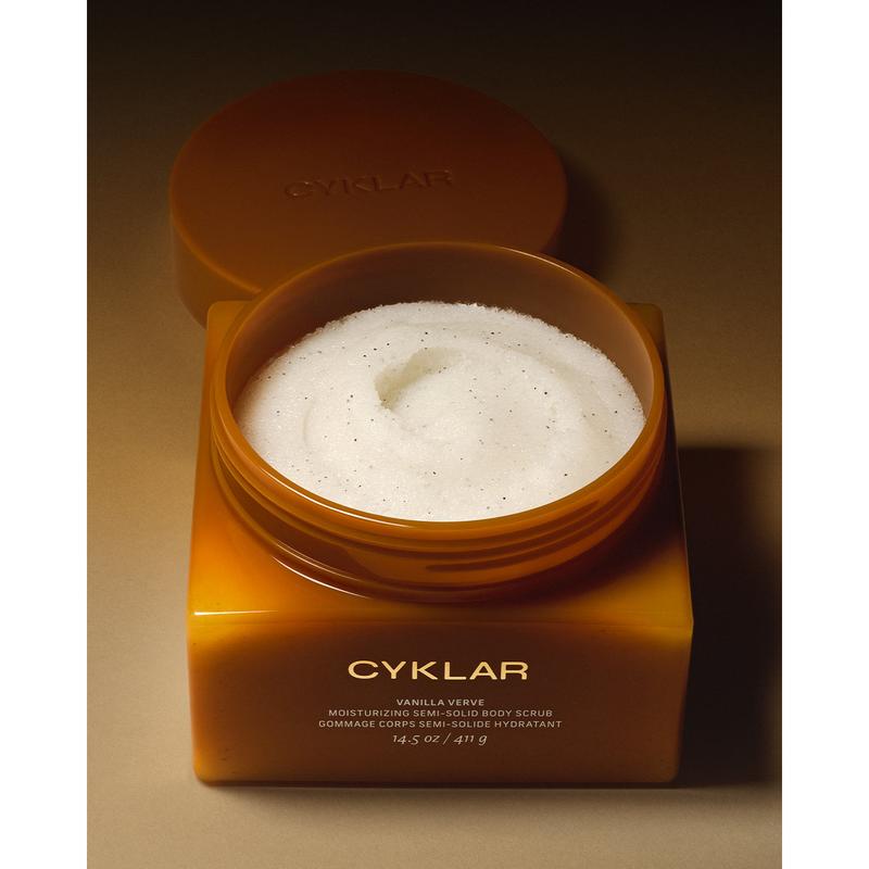 Vanilla Semi-Solid Body Scrub – Hydrating Exfoliator for Soft, Smooth & Radiant Skin