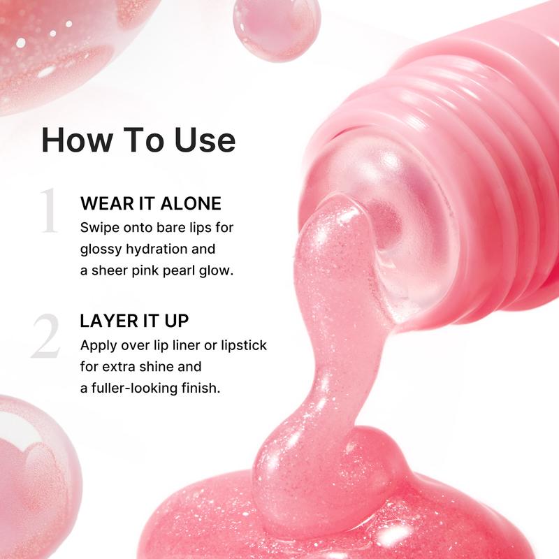 Medicube PDRN Peptide Lip Balm (0.35 oz) – Hydrating & Plumping Lip Gloss for Dry Lips, Dewy Glass Skin Glow