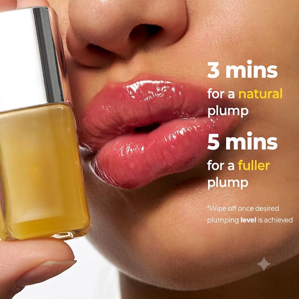 Spicy Lip Plumper — Fuller-Looking Lip Plumper Gloss, Non-Sticky, High-Shine Finish